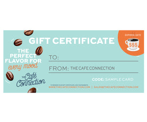 Cafe Connection Gift Card
