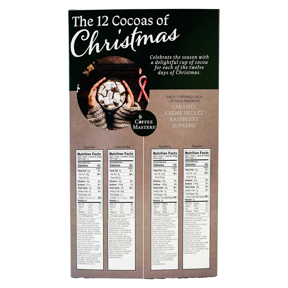 The 12 Cocoas Of Christmas