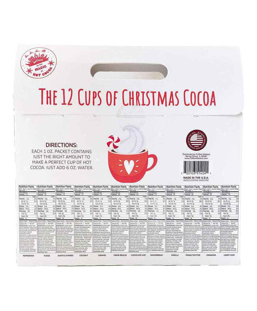 The 12 Cups of Christmas Cocoa Gift