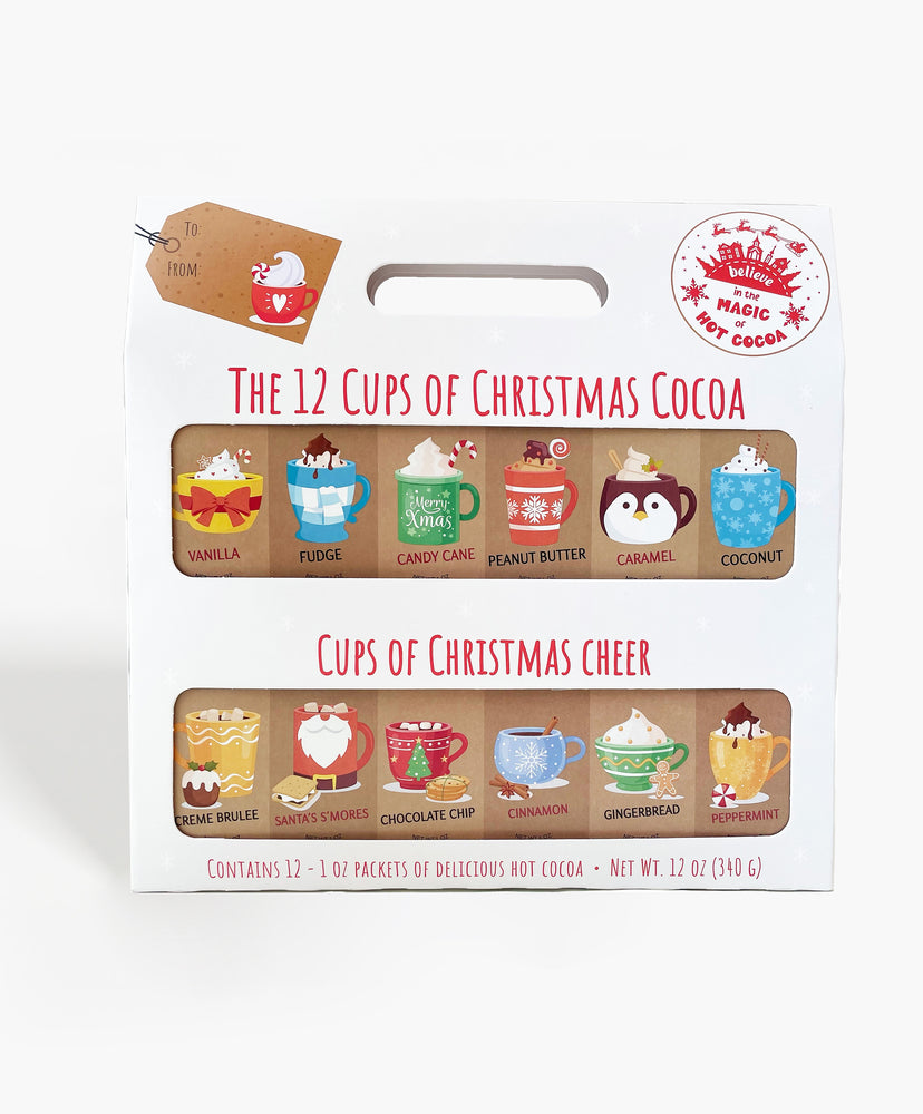 
            
                Load image into Gallery viewer, The 12 Cups of Christmas Cocoa Gift
            
        