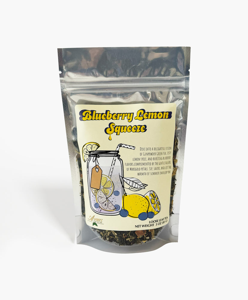 Ashbys® 3oz Loose Leaf Blueberry Lemon Squeeze - NEW