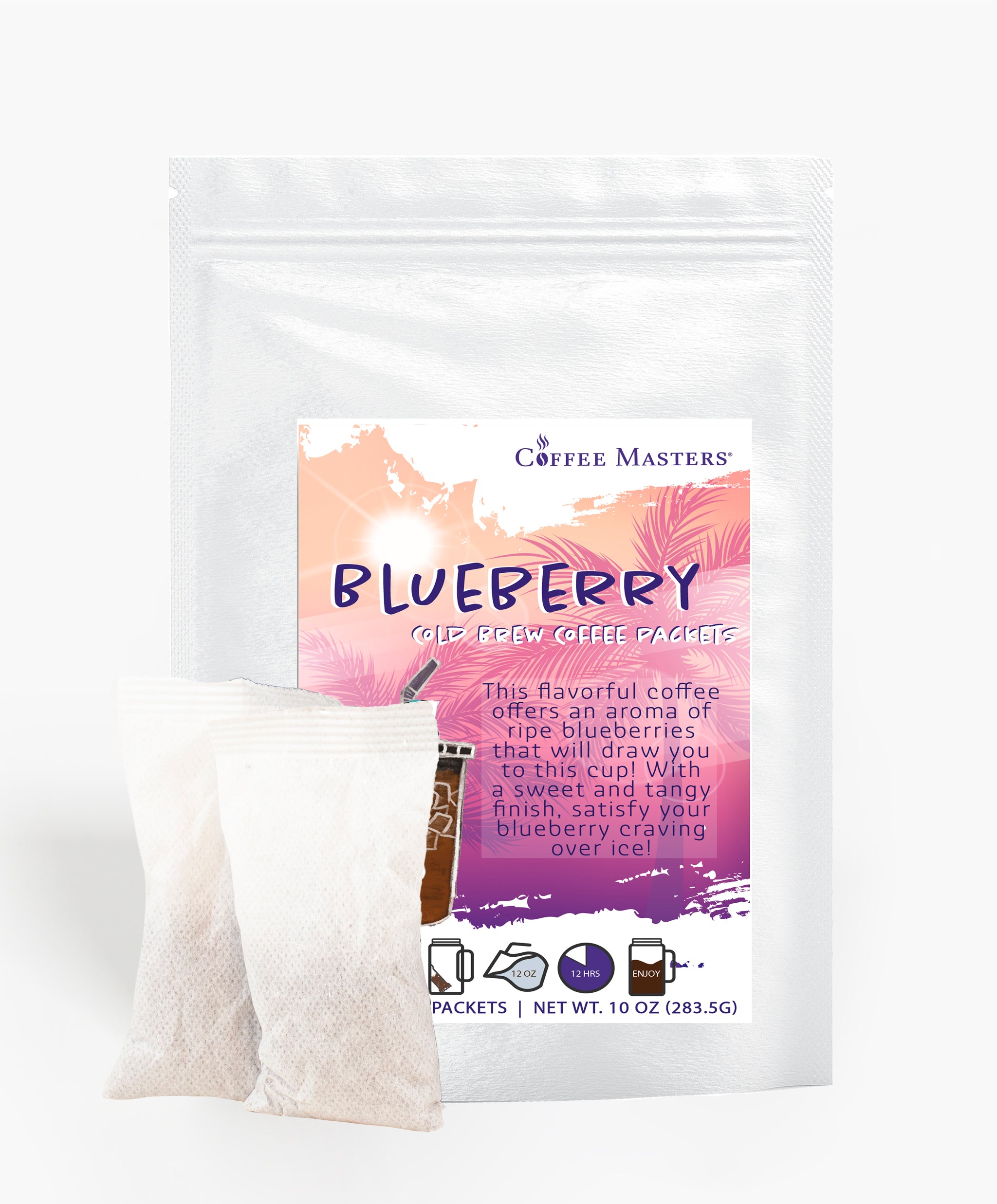 Blueberry Cold Brew Packets The Cafe Connection
