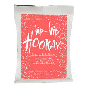 Congratulations Coffee Greetings - 24 Packets