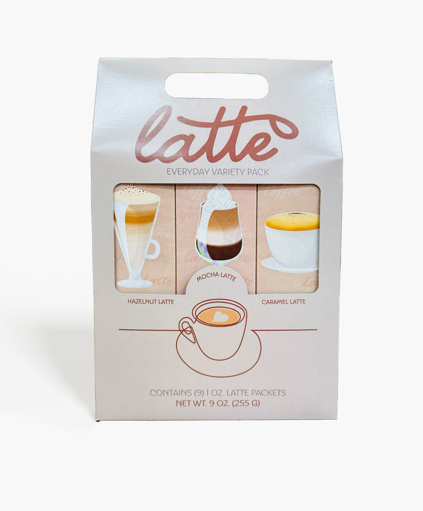 9 Pack Latte Everyday Variety Pack