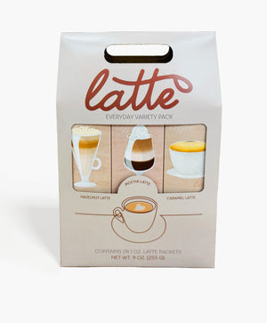 9 Pack Latte Everyday Variety Pack