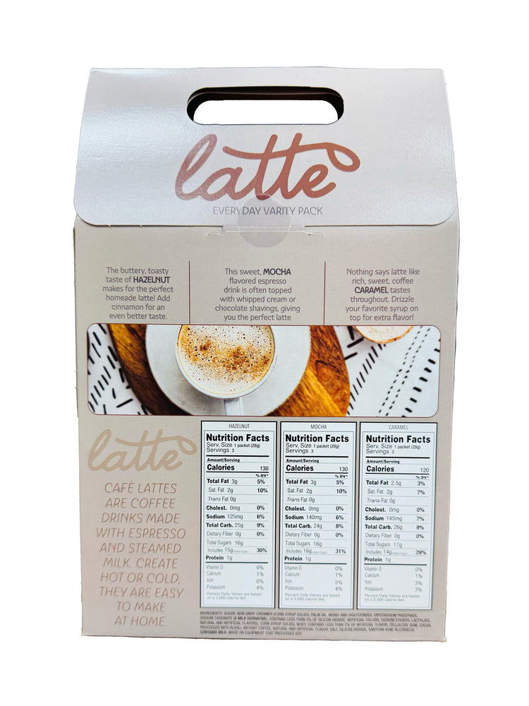 9 Pack Latte Everyday Variety Pack