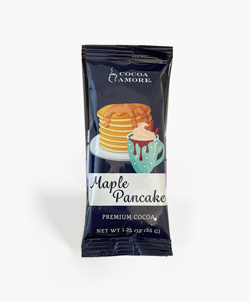 
            
                Load image into Gallery viewer, Maple Pancake Gourmet Cocoa Mix - 12 Packets
            
        