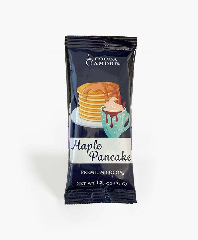 Pancake Packet Maple Pancake Mix by Cocoa Amore® – The Cafe Connection