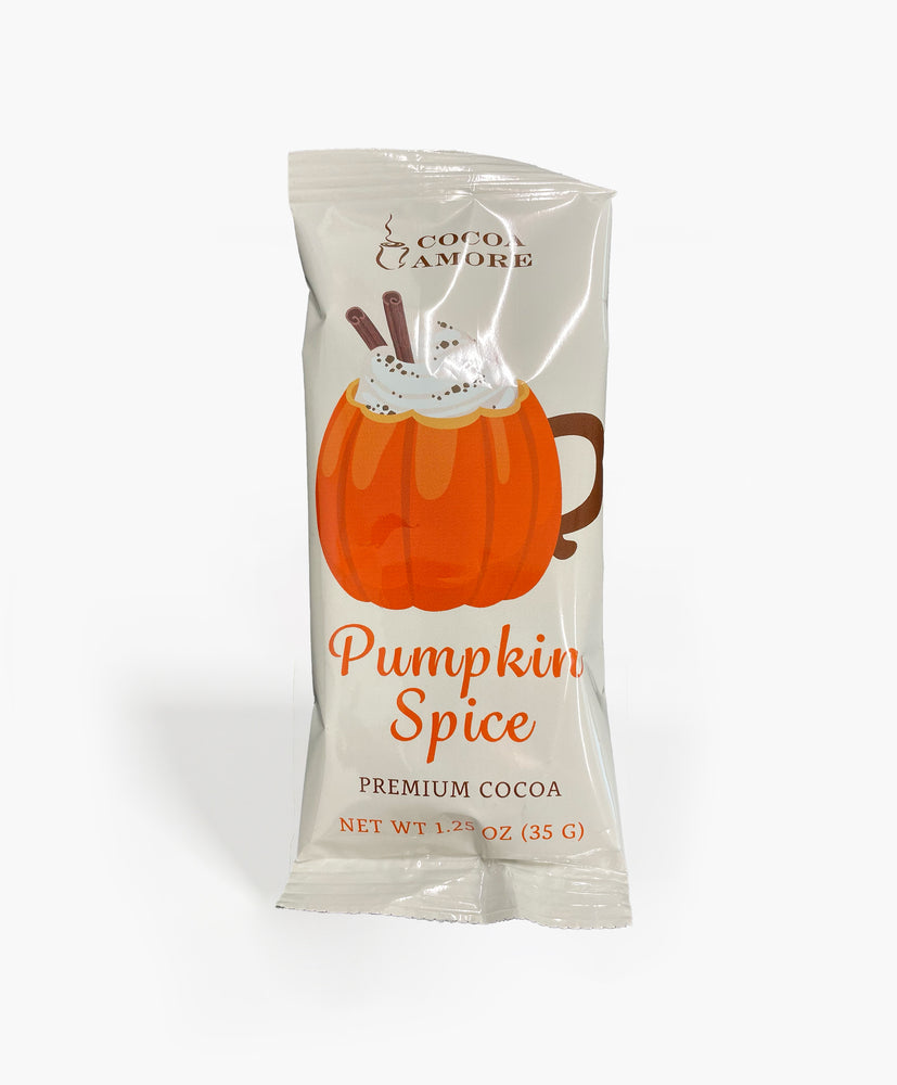 Pumpkin Spice Gourmet Cocoa Mix - 12 Packets
