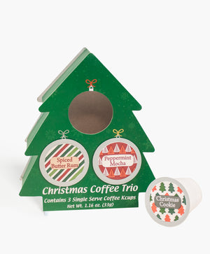 Christmas Coffee Tree - 3 Count Single Serve