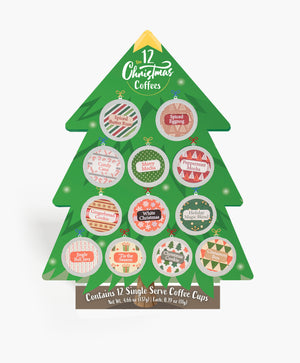 Christmas Coffee Tree - 12 Count Single Serve
