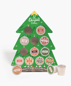 Christmas Coffee Tree - 12 Count Single Serve