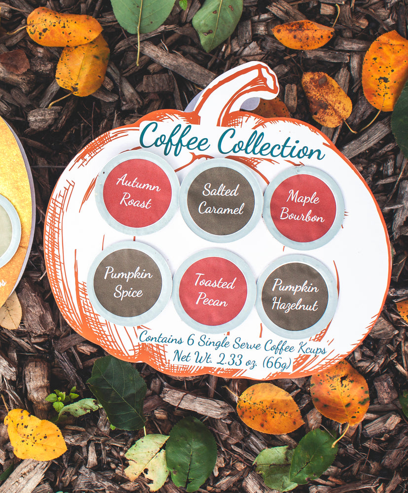 
            
                Load image into Gallery viewer, Fall Coffee Pumpkin - 6 Count Single Serve
            
        