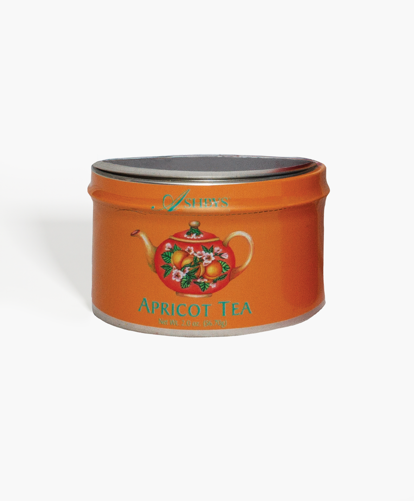 Apricot Loose Leaf Tea Tin