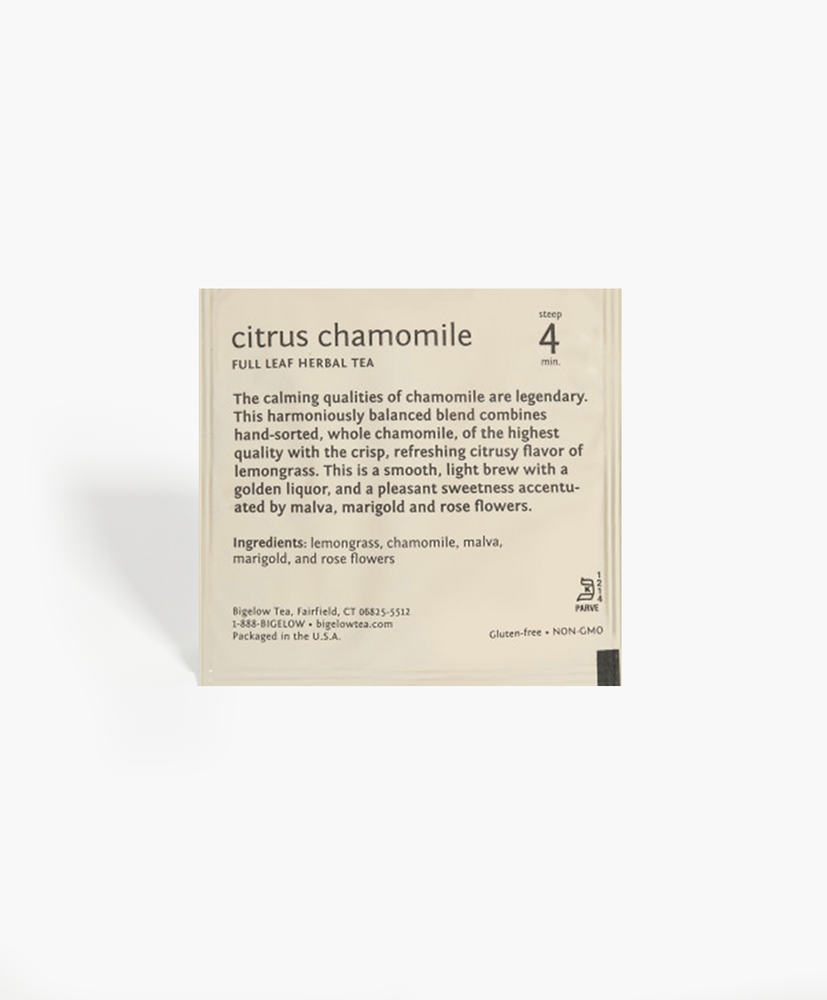 Steep Cafe - Citrus Chamomile - 50 Tea Bags