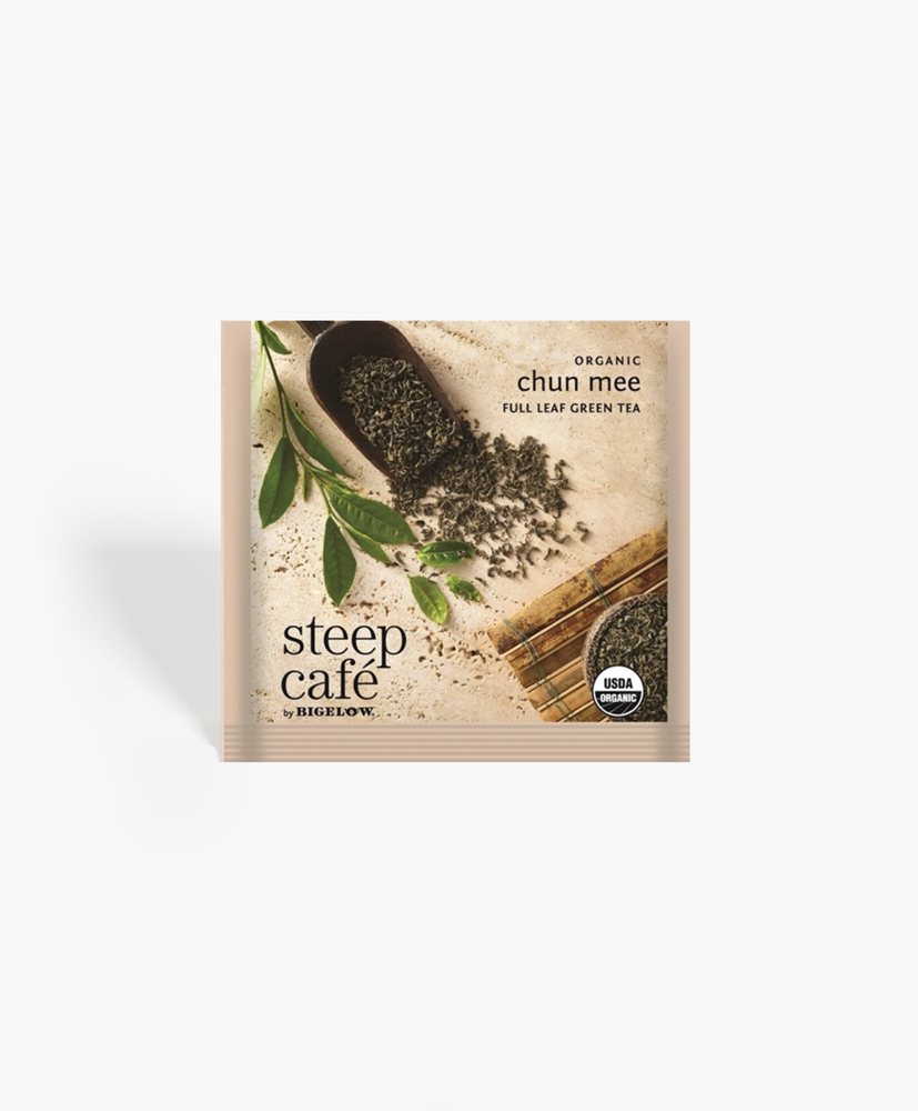 Steep Cafe - Organic Chun Mee Tea Bags