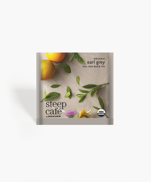 Steep Cafe - Organic Earl Grey Tea Bags