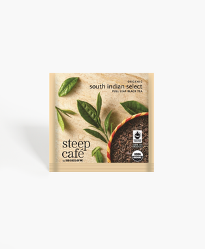 
            
                Load image into Gallery viewer, Steep Cafe - Organic South Indian Select Tea Bags
            
        