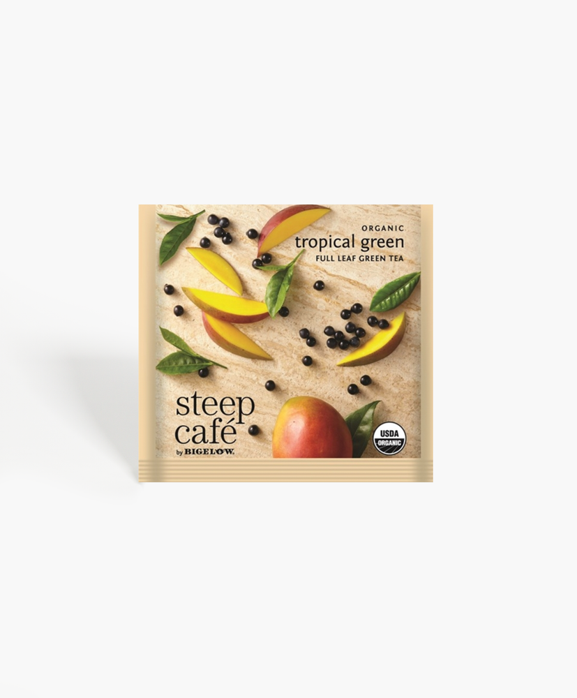 Steep Cafe - Organic Tropical Green Tea Bags