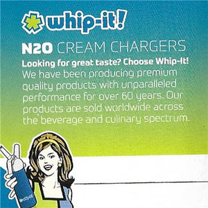 
            
                Load image into Gallery viewer, Whip-it! Cream Chargers (Case of 24)
            
        
